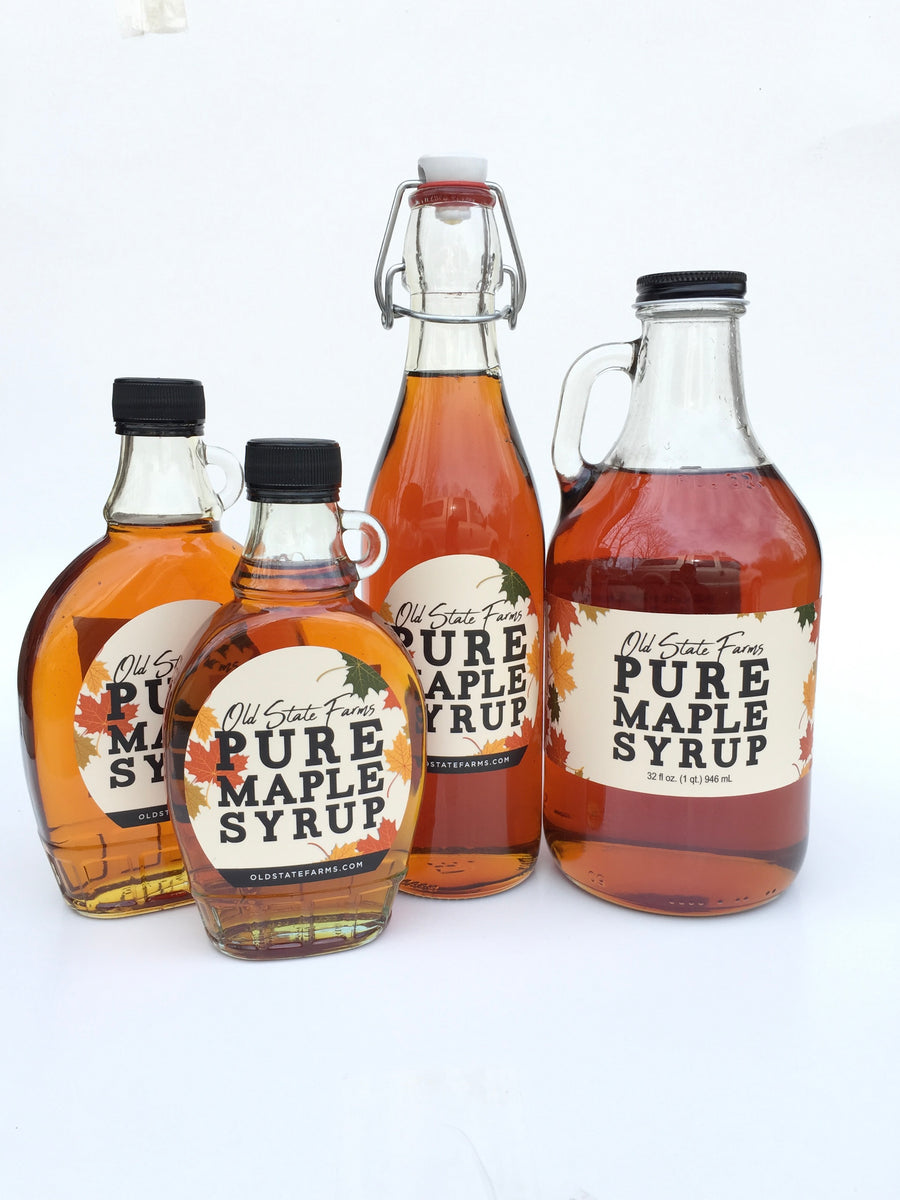 Pure Maple Syrup Old State Farms 4833